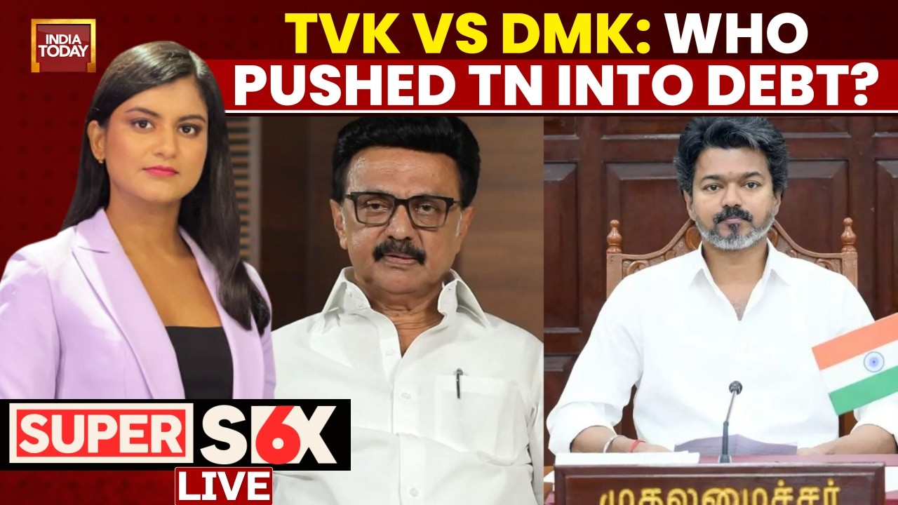 LIVE: Tamil Nadu CM Vijay Unveils Fiscal White Paper | Tamil Nadu Losing War Against Sex Crimes?