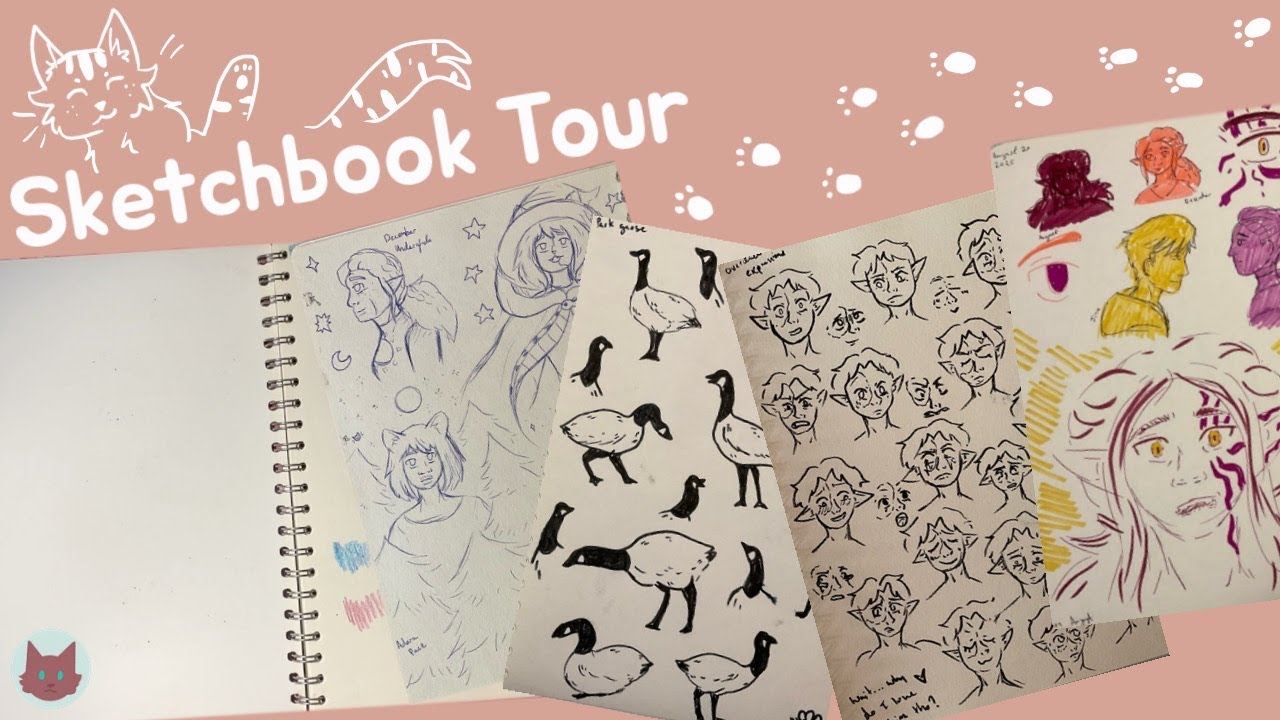Sketchbook Tour! | Spring-Summer 2025