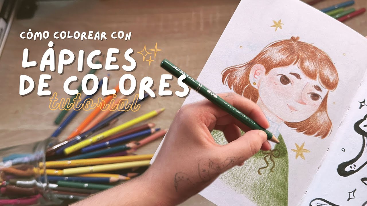 ¡Cómo colorear con lápices de colores! + TIPS ✏️✨
