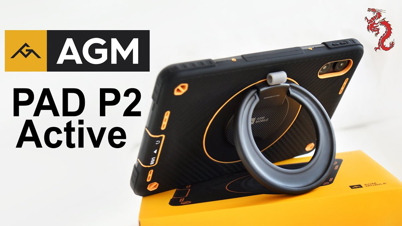 ВЗРОСЛЫЙ обзор AGM PAD P2 Active //Экран 90Гц, IP69K и съемный противоударный обвес