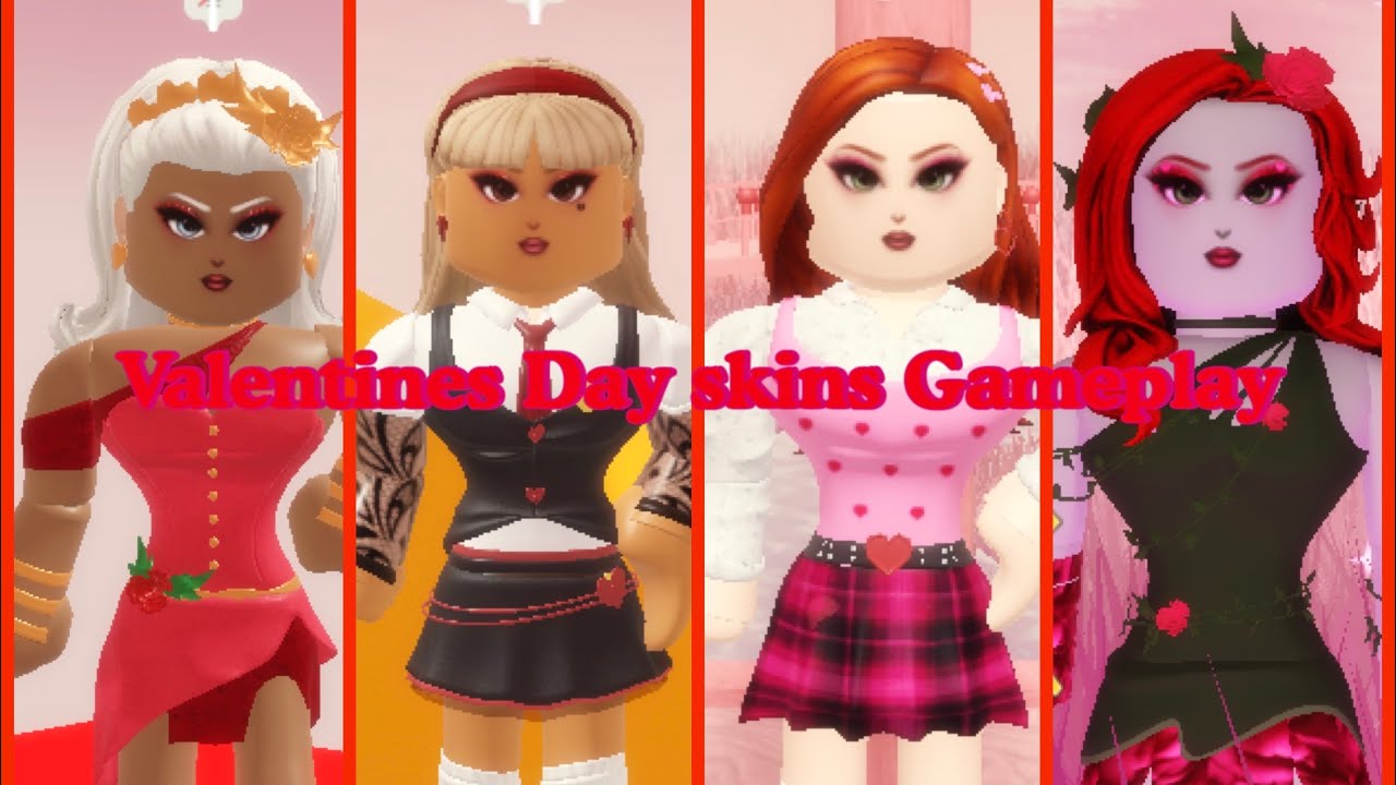 Valentine’s Day Skins Gameplay | Dimensional Fighters!