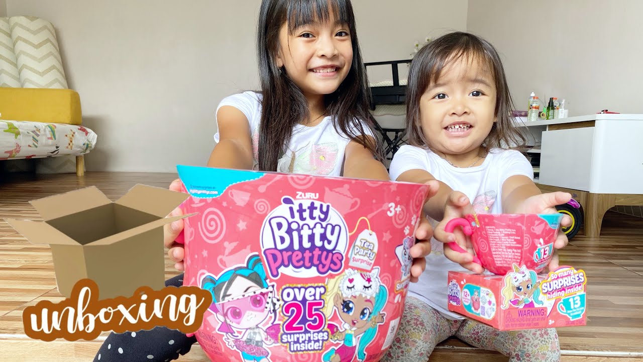 HOMESCHOOL PLAY | Mainan Anak Itty Bitty Prettys untuk Belajar Budaya Jamuan Afternoon Tea