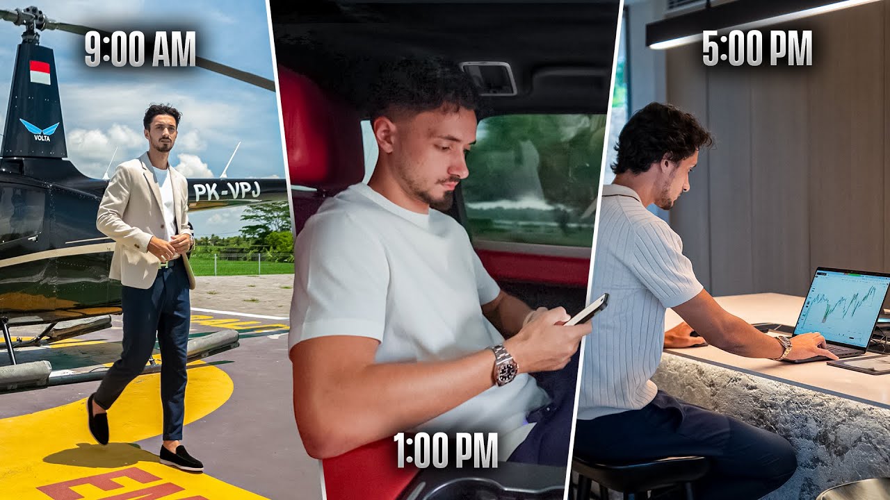 A Realistic Day in the Life of a Millionaire Trader