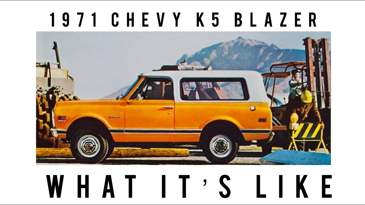 Блейзер Chevy K5 1971 года