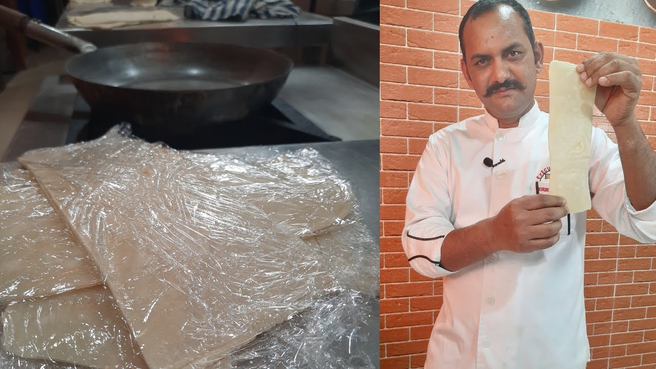 Sammosa Sheet | समोसा शीट अब बनाये घर पर आसानी से | How To Make Samosa Sheet | Chef Alam Recipe