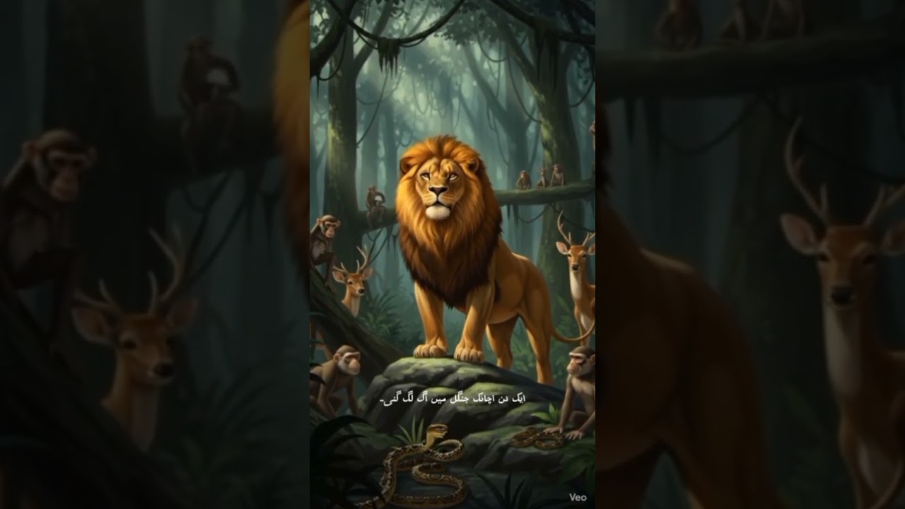 lion or elefient Ki story 