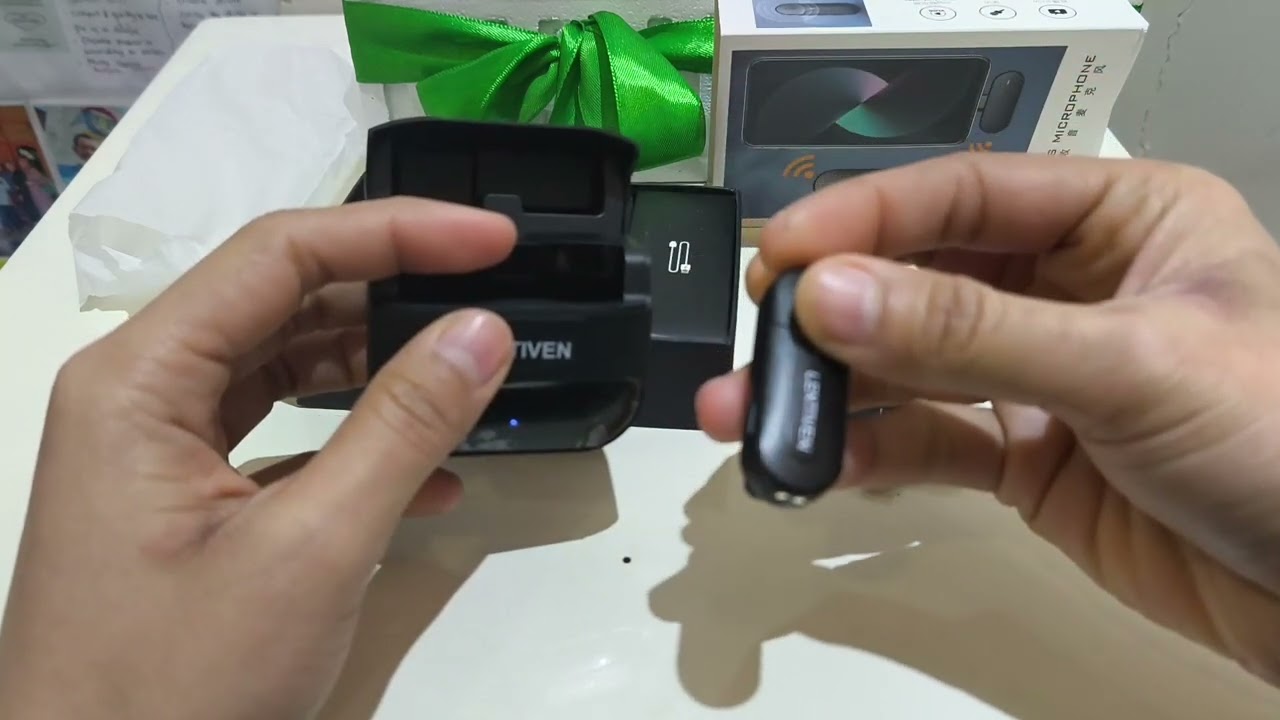 Unboxing Wireless Microphone by Lentiven 🌱