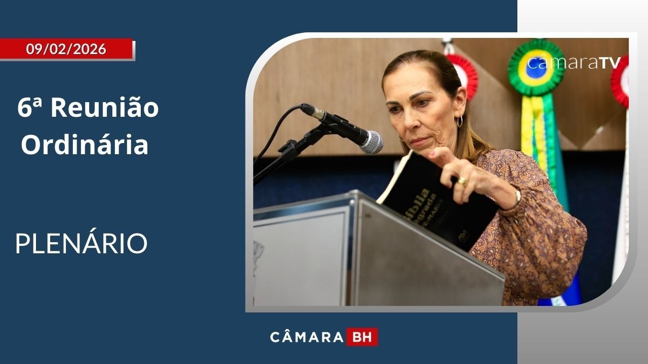 6ª Reunião Ordinária - PLENÁRIO