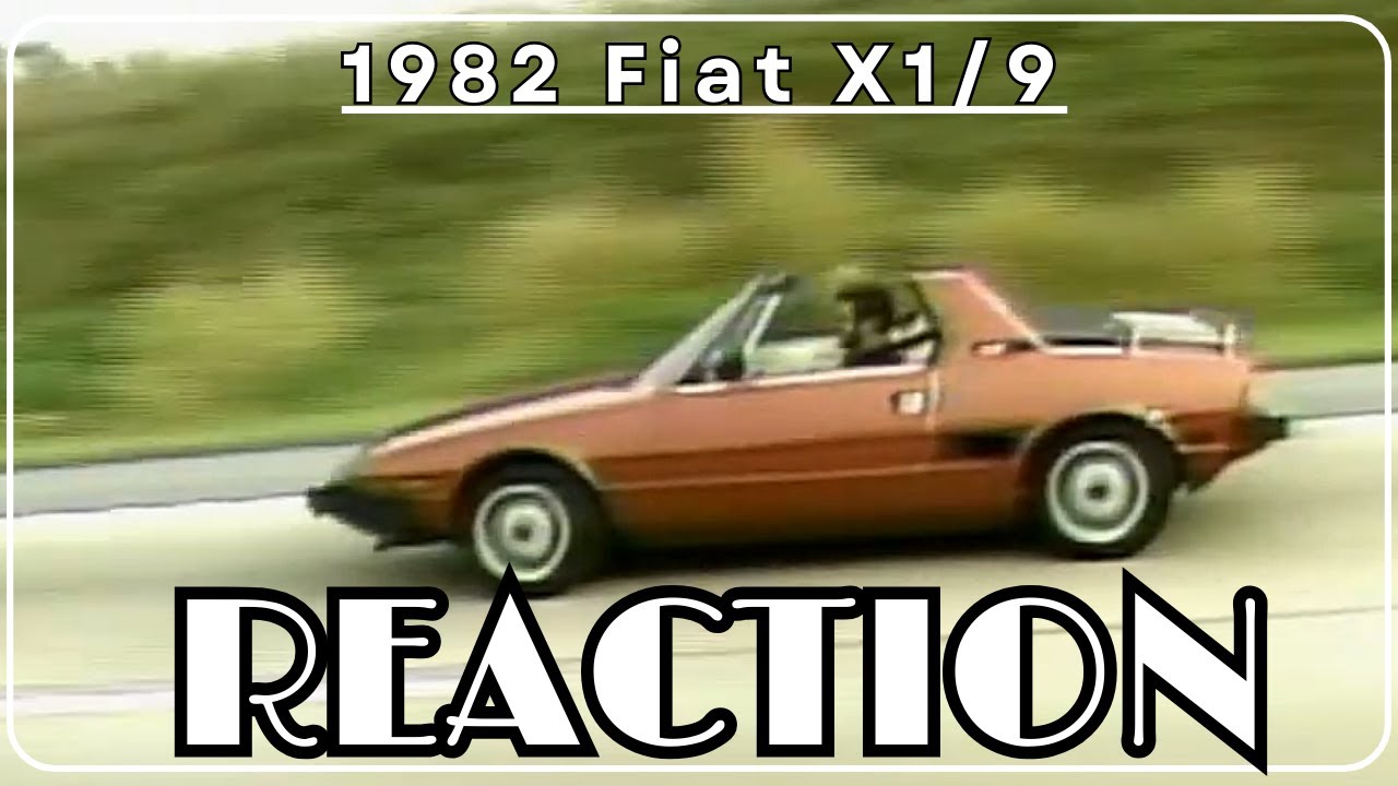 Fiat x1/9 1982 года (Реакция) Motorweek Retro