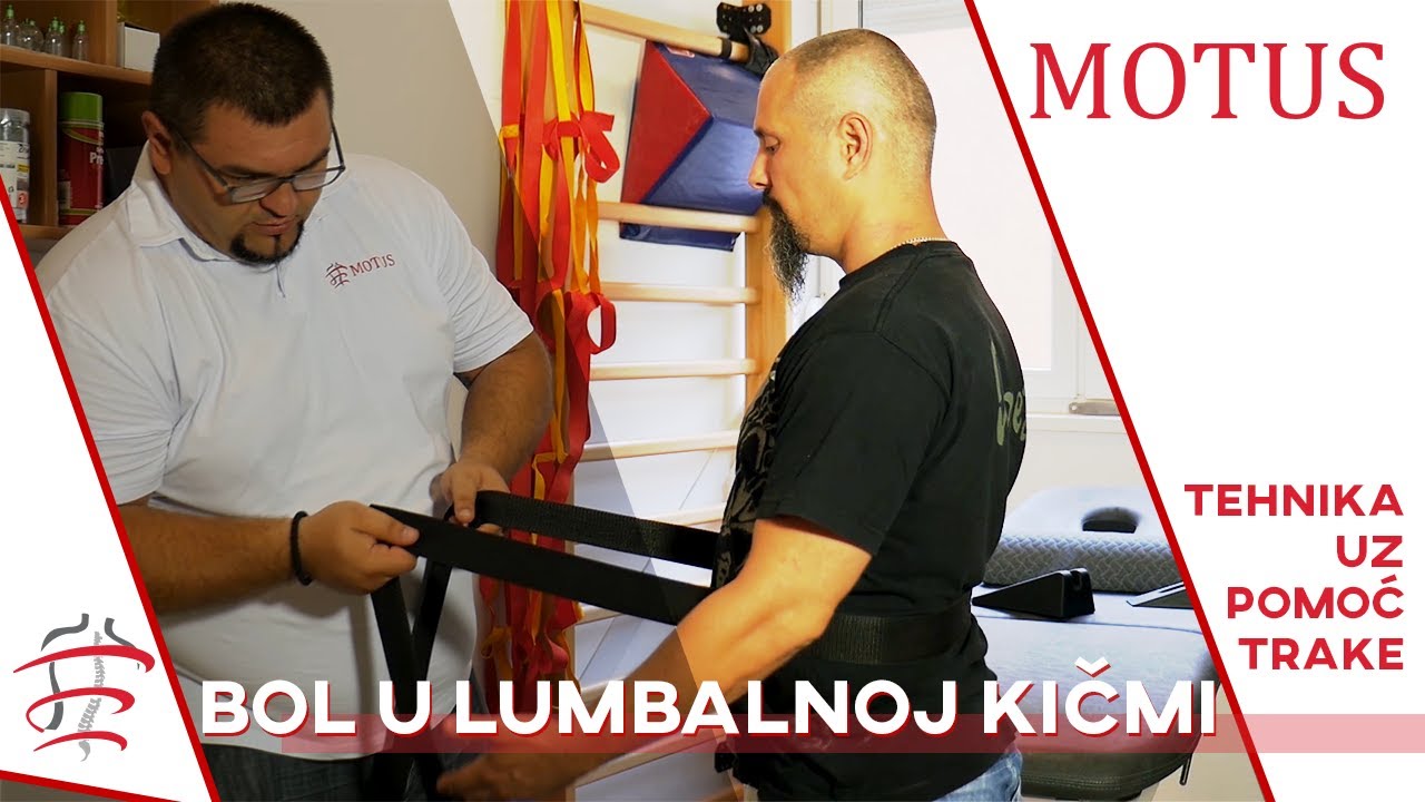 REŠENJE ZA BOL U LUMBALNOJ KIČMI!!  Motus Studio