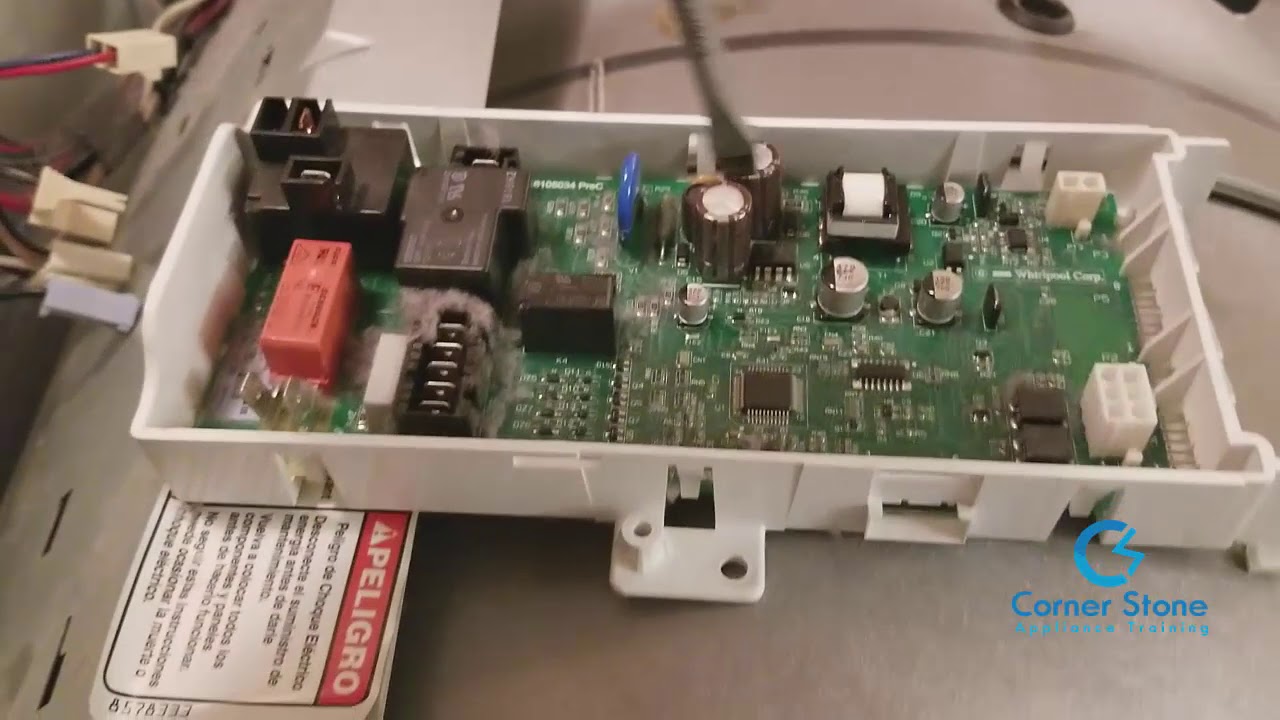 Appliance Repair -  Dryer Repair Troubleshooting Testing Circuit Board Error Code.. Easy Fix