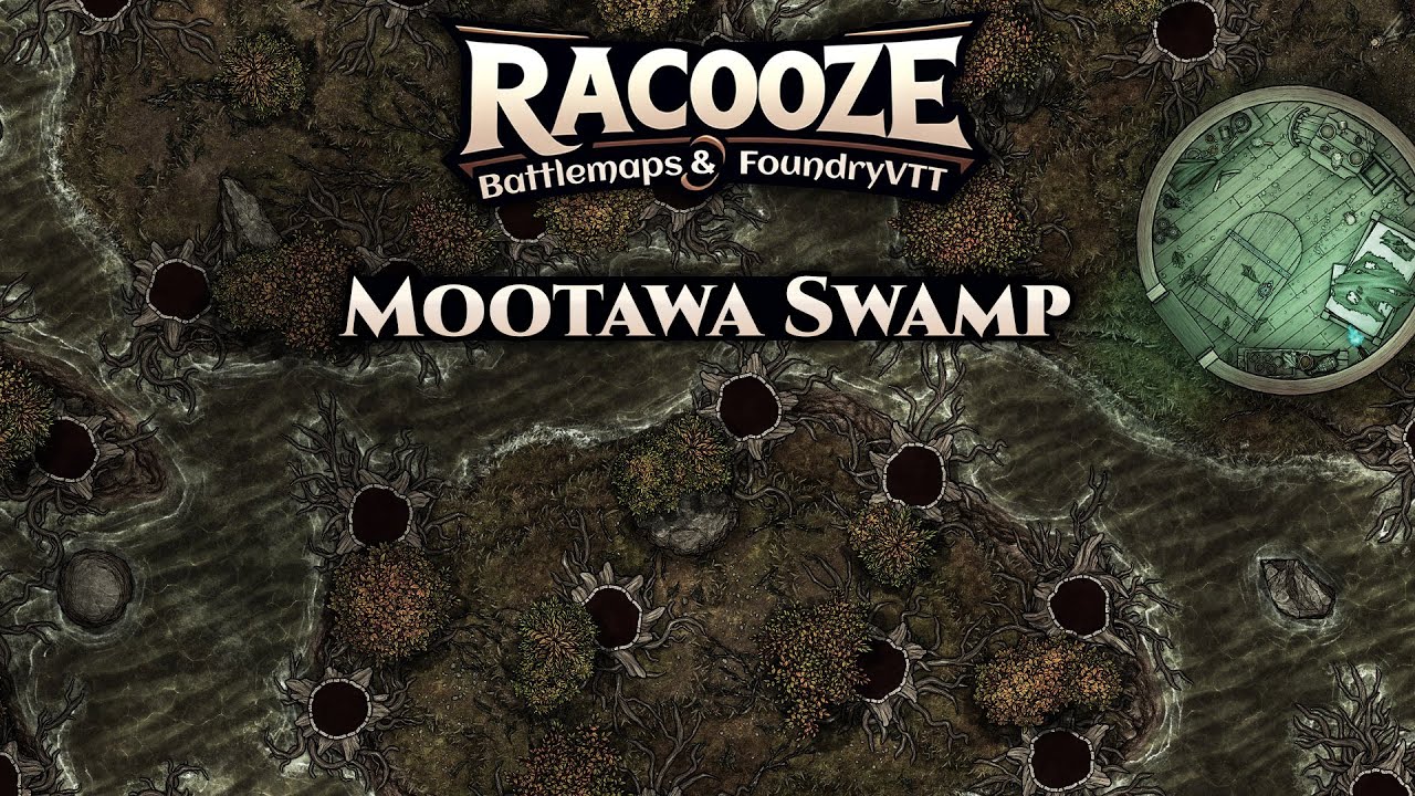 Mootawa Swamp - Dungeondraft Timelapse