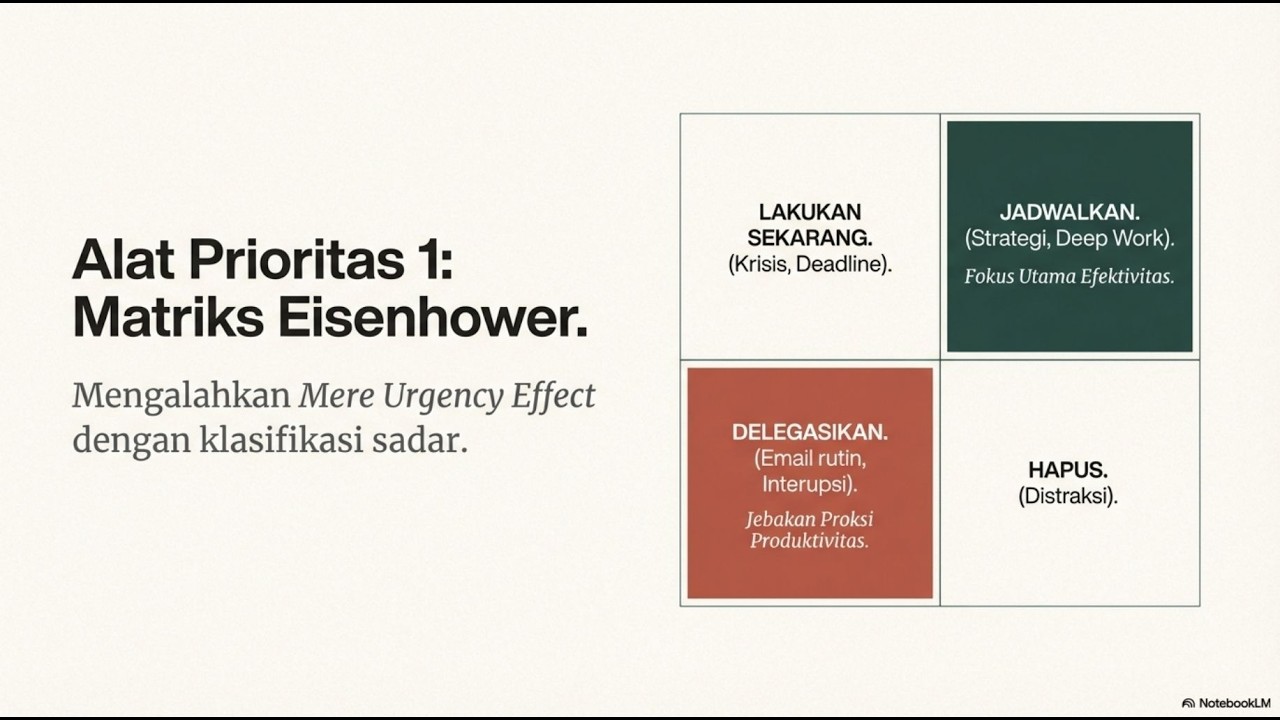 TERJEBAK SIBUK: KENAPA ACTION BIAS MEMBUAT KITA TERLIHAT PRODUKTIF TAPI TIDAK EFEKTIF⁉️