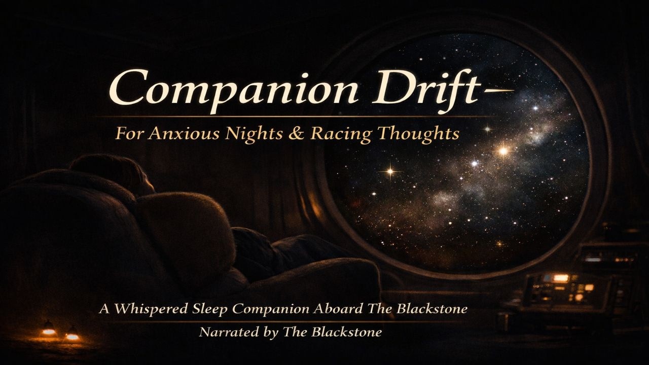 53 Minute Sleep Story for Insomnia & Anxiety | Companion Drift – Anxious Nights