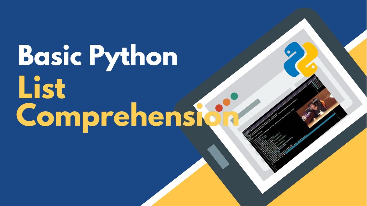 Python3: List Comprehensions
