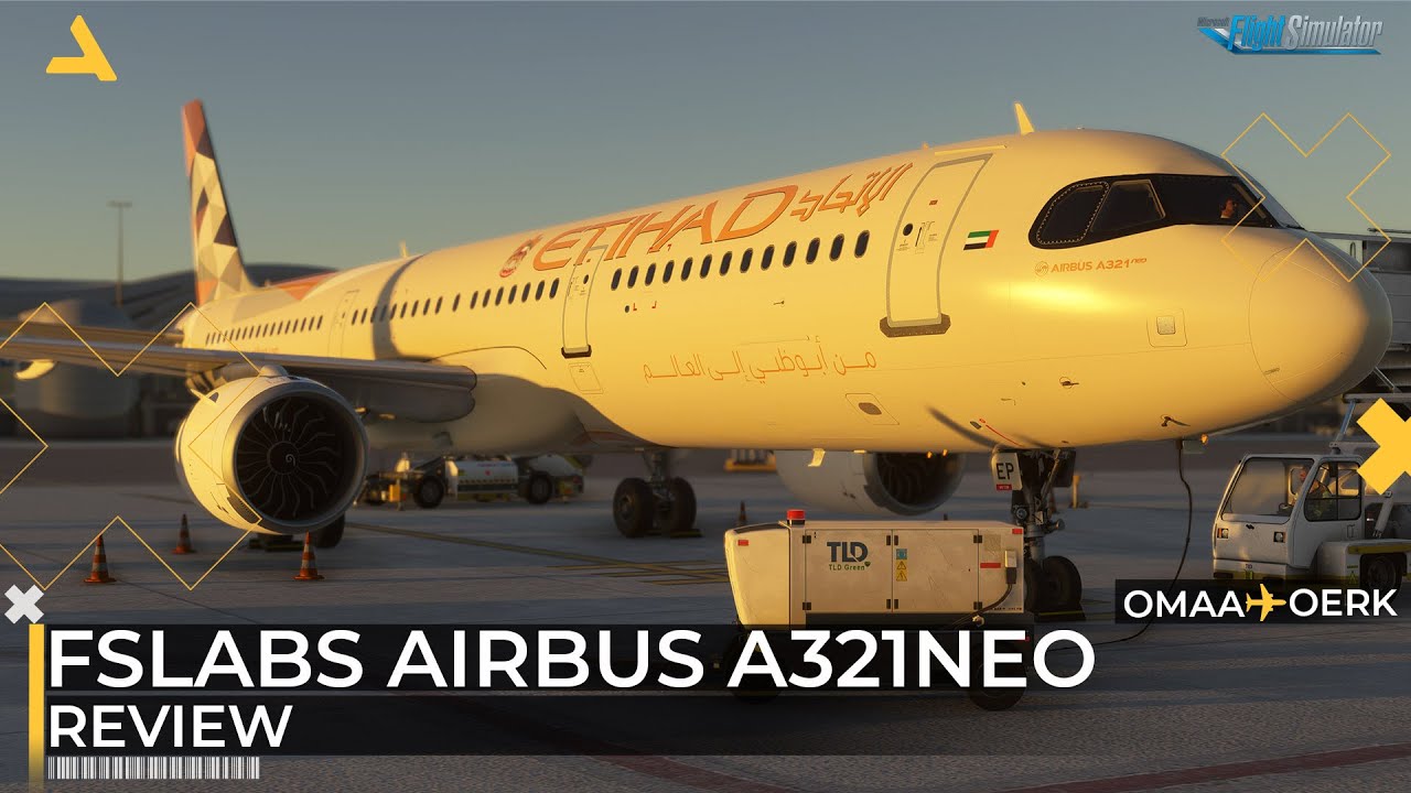 Recenzja samolotu Airbus A321Neo firmy FSLabs na potrzeby MSFS 2024