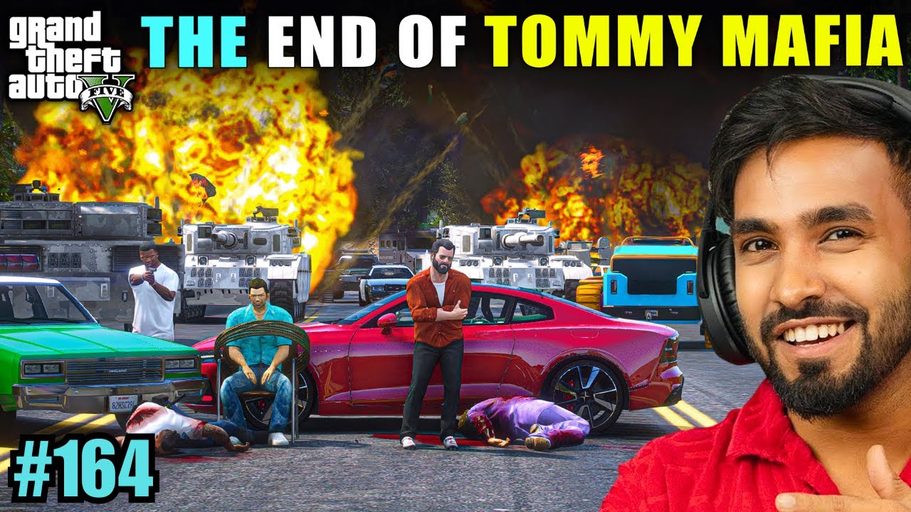 THE END OF TOMMY MAFIA | TECHNO GAMERZ GTA V GAMEPLAY #164