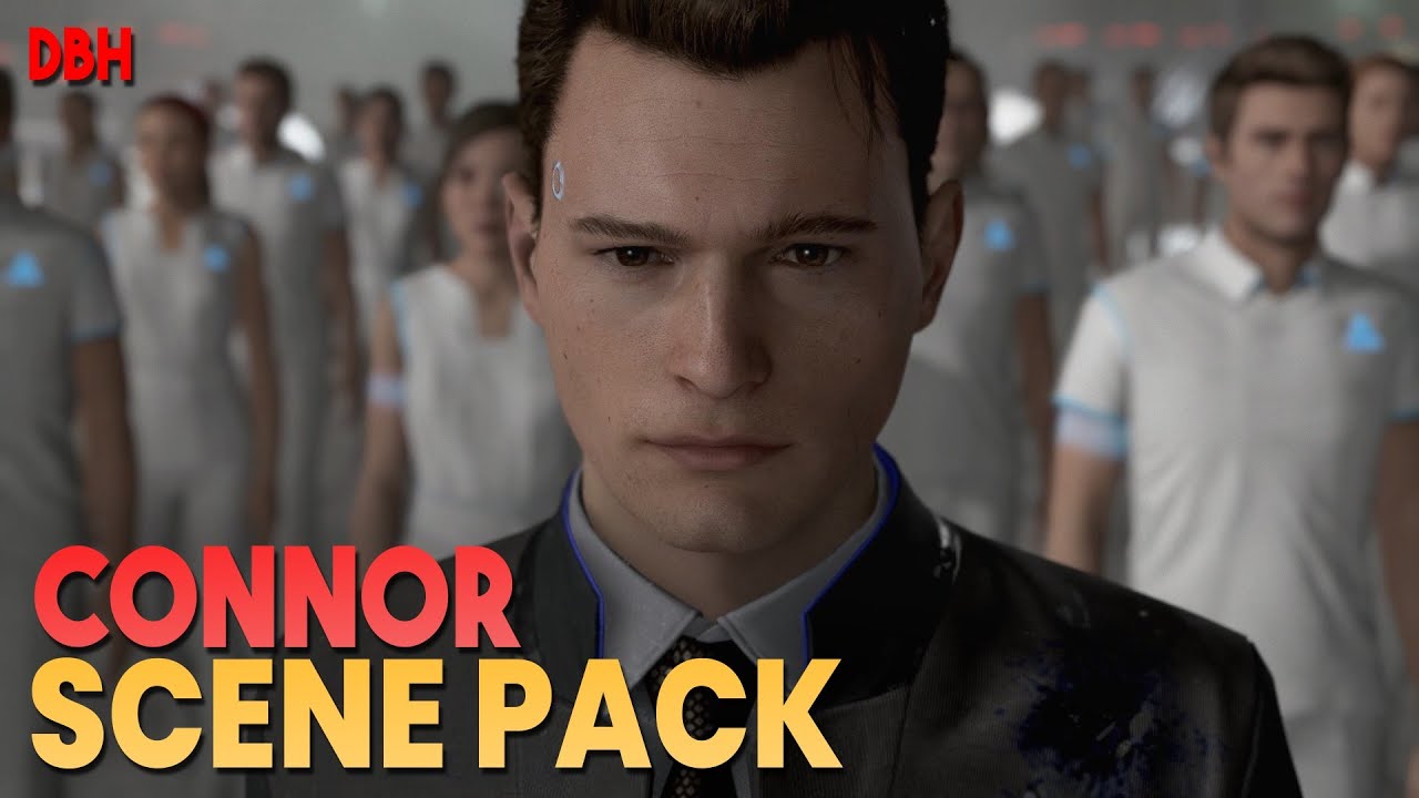 Connor Scene Pack || Detroit: Become Human || 1080p, 60 FPS