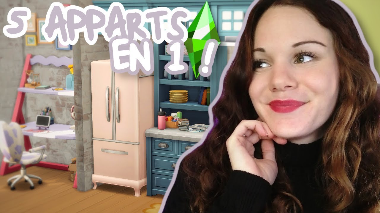 Je rénove le plus grand appart à étages des Sims 4 !