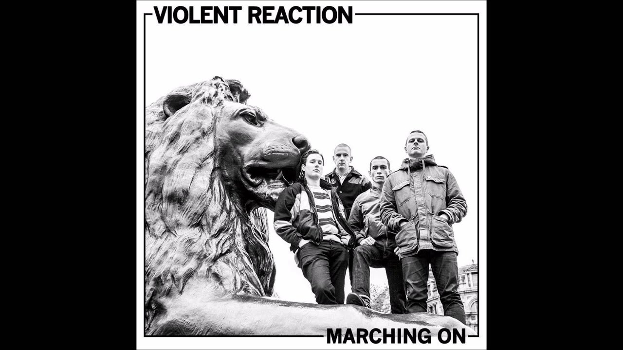 VIOLENT REACTION - 14 - Marching On - MARCHING ON LP