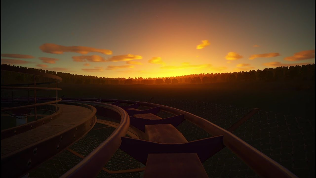 Diamondback at Kings Island - Evening View - On-ride and Chase POV - Planet Coaster