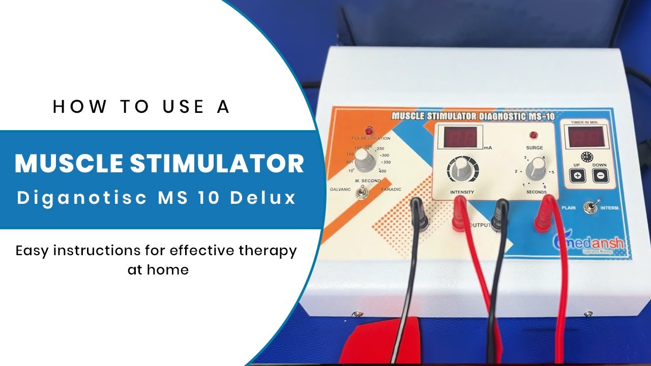 Muscle Stimulator MS 10 | Diagnostic Use | Easy & Effective Therapy #physiotherapy
