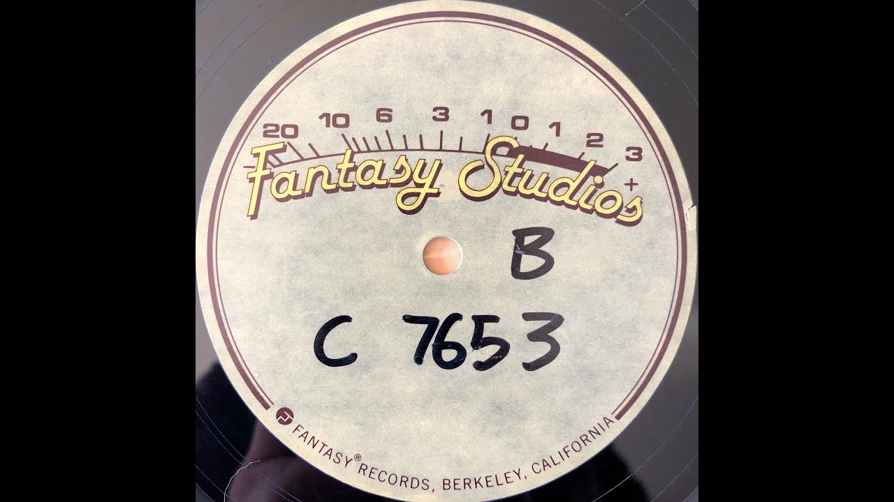 Hampton Hawes / Metal Acetate disc for C 7653 B