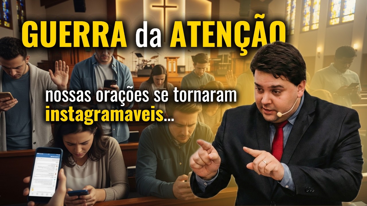 POR QUE VOCÊ NÃO CONSEGUE ORAR? TODOS QUEREM SUA ATENÇÃO - PREGAÇÃO DE LUCAS 10 [PR VITOR LAGUARDIA]