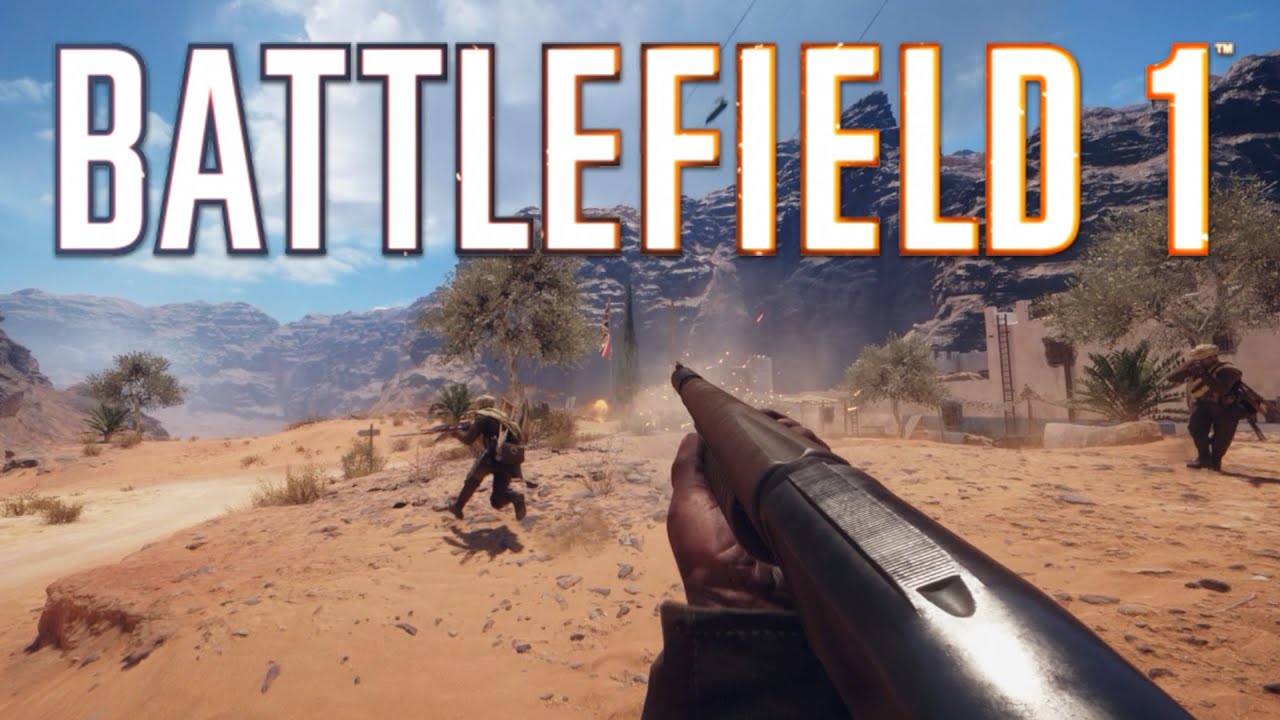 Battlefield 1 - Model 10-A Shotgun Gameplay