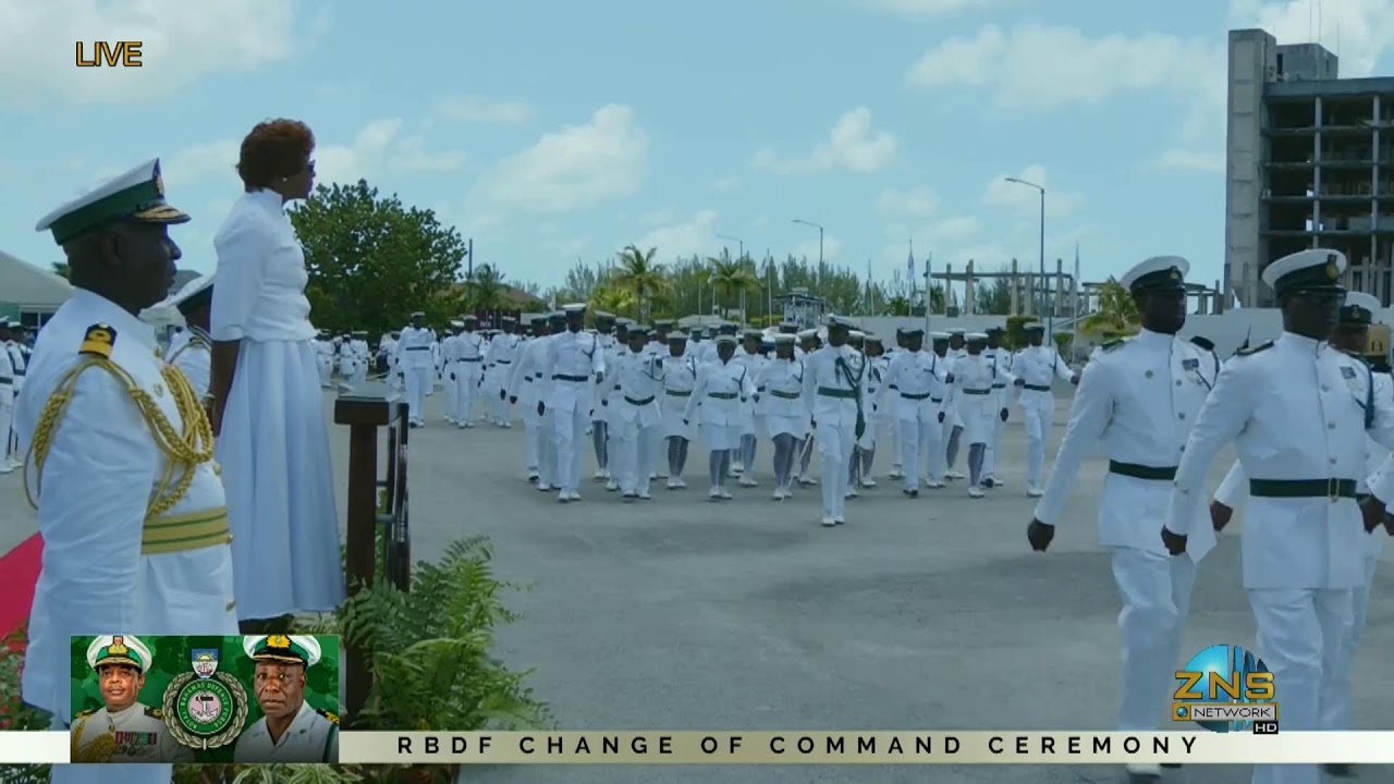 Royal Bahamas Defence Force Change of Command Ceremony - May 8th, 2025