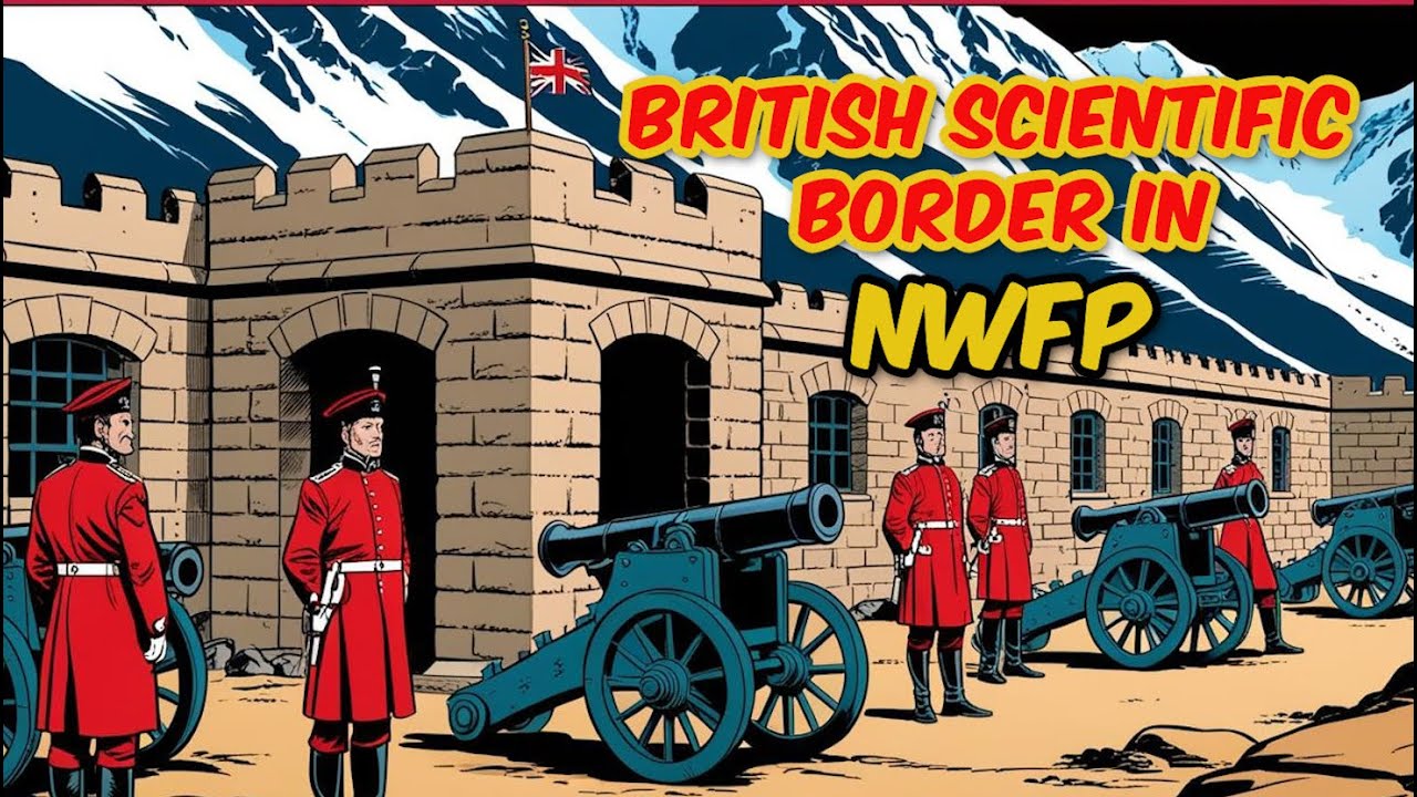 British Scientific Border in NWFP |Digital comic | o'level Pakistan Studies 2059