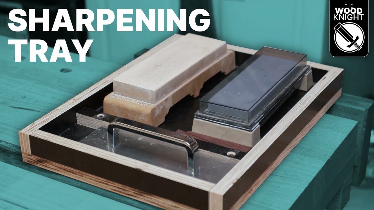 Contain Messy Waterstones With This One Simple Trick (Sharpening Tray)