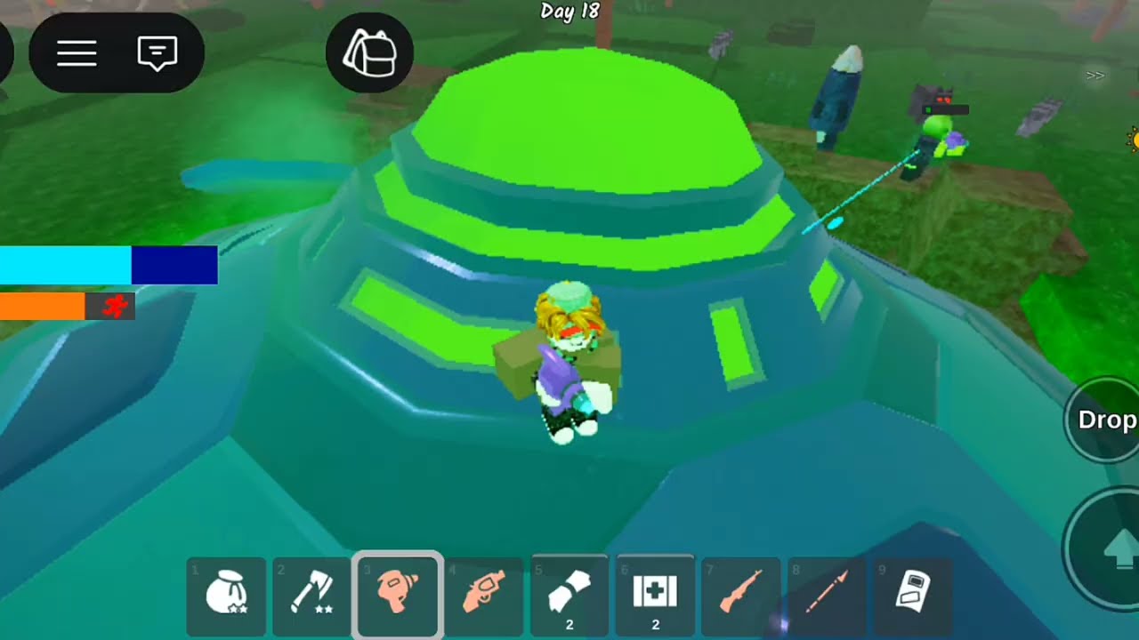 Alien Ship Attack + Laser Cannon Loot! All 4 Kids Saved & Stronghold Lv2 Complete 😱 