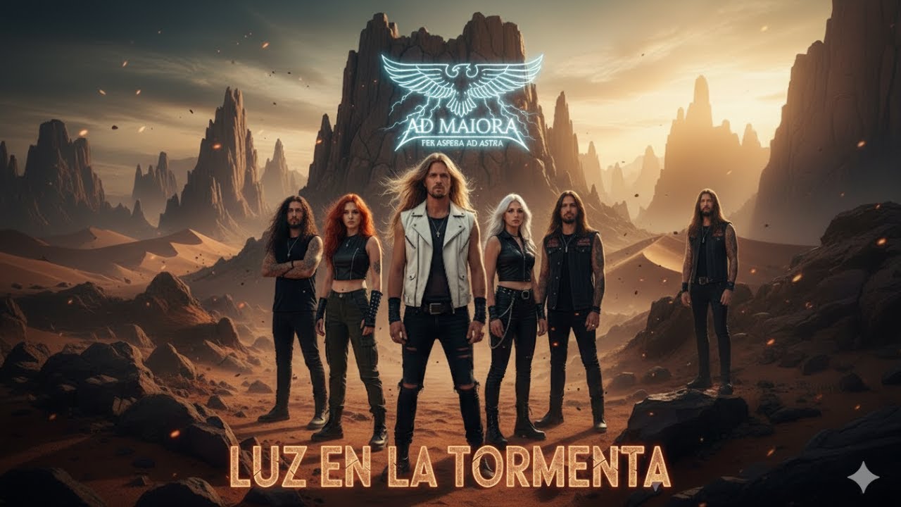 AD MAIORA - Luz en la Tormenta (Videoclip Oficial) | Heavy Metal Cristiano