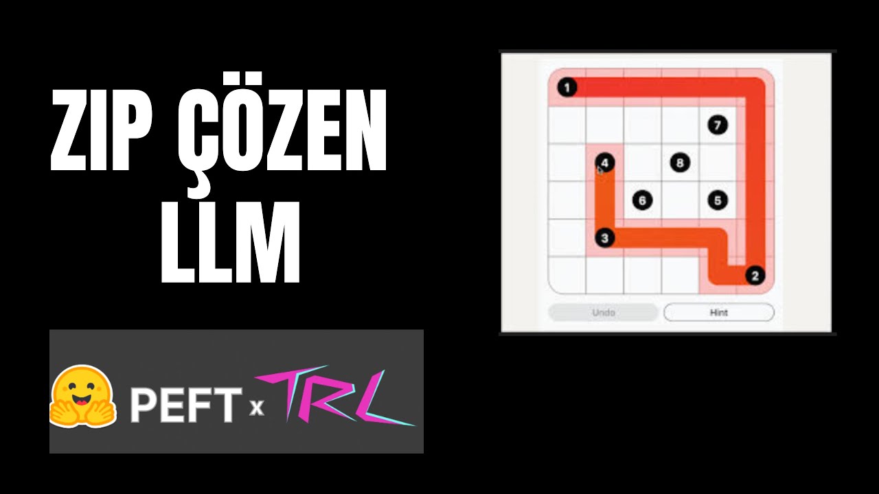Küçük bir LLM'i oyun oynamaya nasıl eğittim? | TRL - GRPO