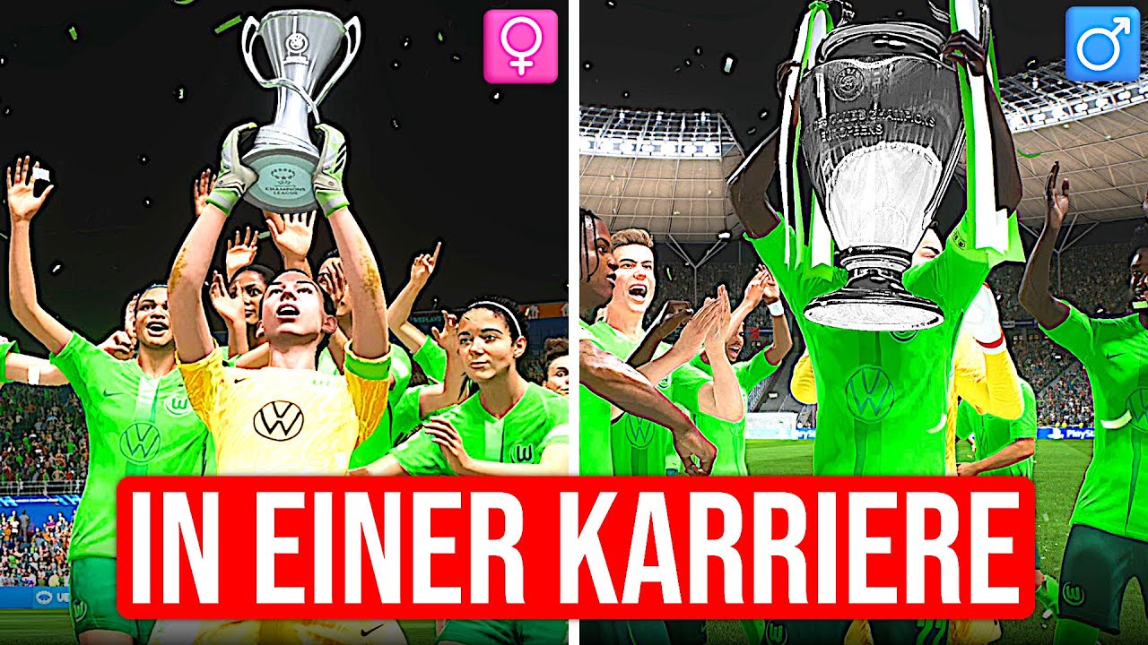 Ich gewinne FRAUEN & MÄNNER CL in EINER KARRIERE! 🏆🏆🔥