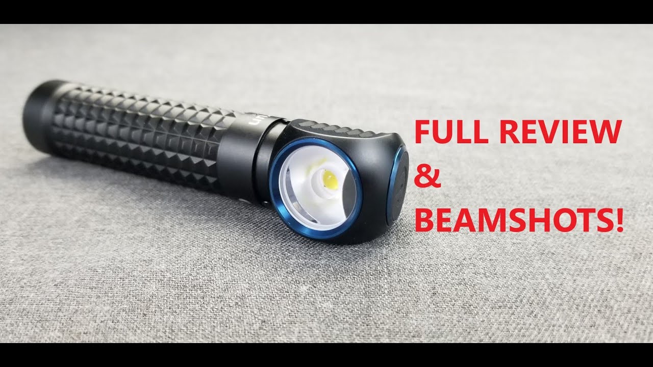 Olight Perun full review and beamshots! A great right angle flashlight, or headlamp by Olight!