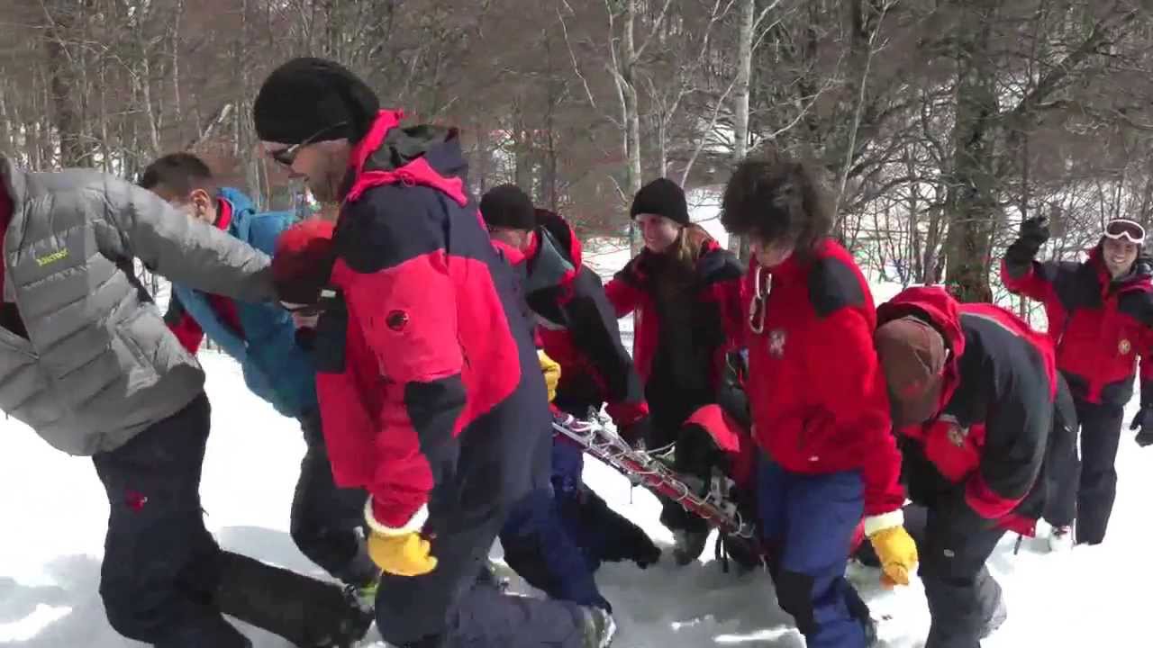 HGSS stanica Zagreb, zimska vježba na Alanu 4. 2013.
