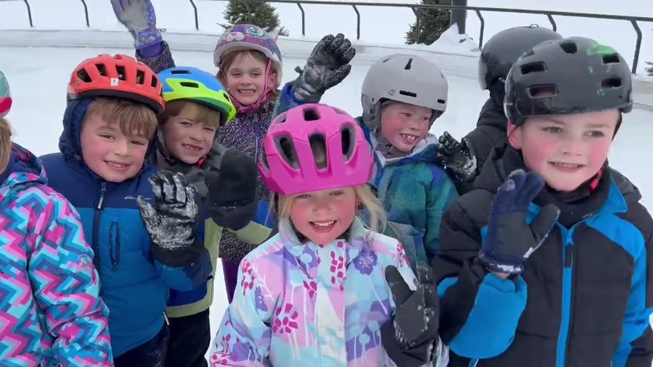 1st Graders At The Ice Park