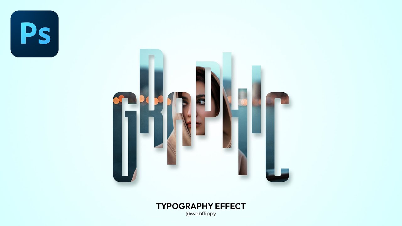 How to Create Stretch Typography Effect in Photoshop | Photoshop Tutorial