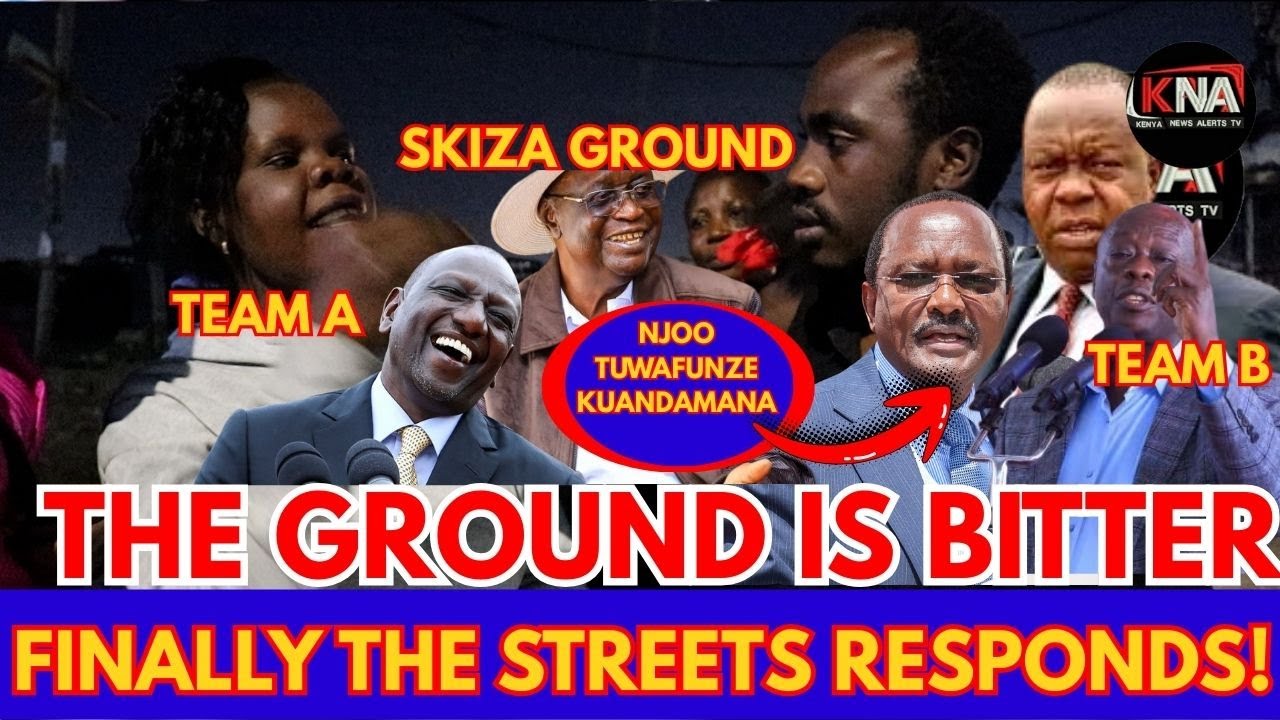 OBURU,NA VIONGOZI WOTE WAJALUO NI WASALITI! PEOPLE IN THE STREETS REACT AFTER RUTO & OBURU IN KISUMU