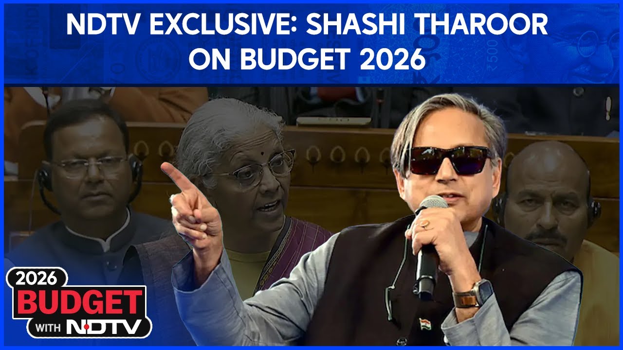 Union Budget 2026 | NDTV Exclusive: Shashi Tharoor On Budget 2026