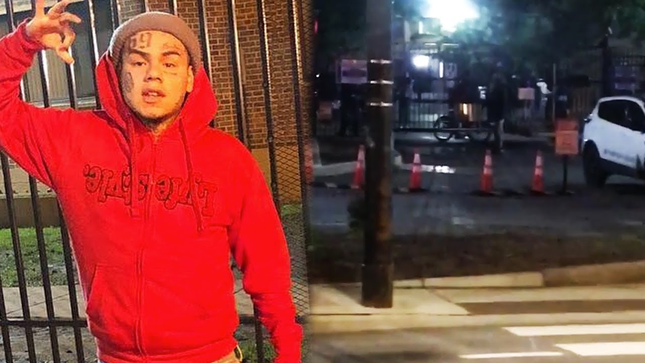 6ix9ine Goes To O-Block In Chicago And Goons Say He Ran