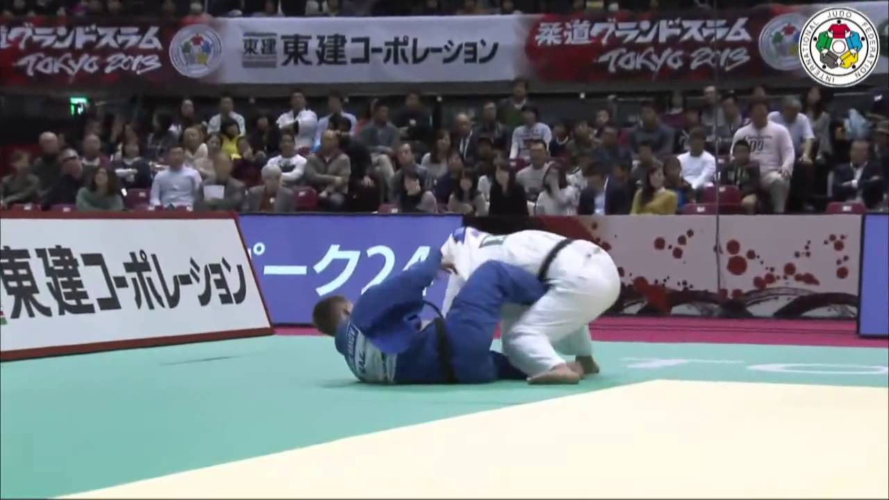 Judo Grand Slam Tokyo 2013: Tuvshinbayar NAIDAN (MGL) - Maxim RAKOV (KAZ) Bronze [-100kg]