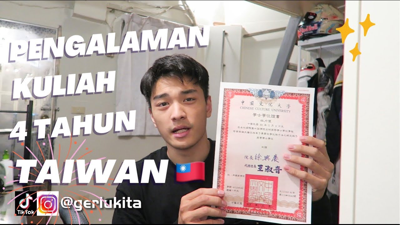 KULIAH 4 TAHUN di TAIWAN ! WAJIB NONTON sebelum datang ke Taiwan 🇹🇼