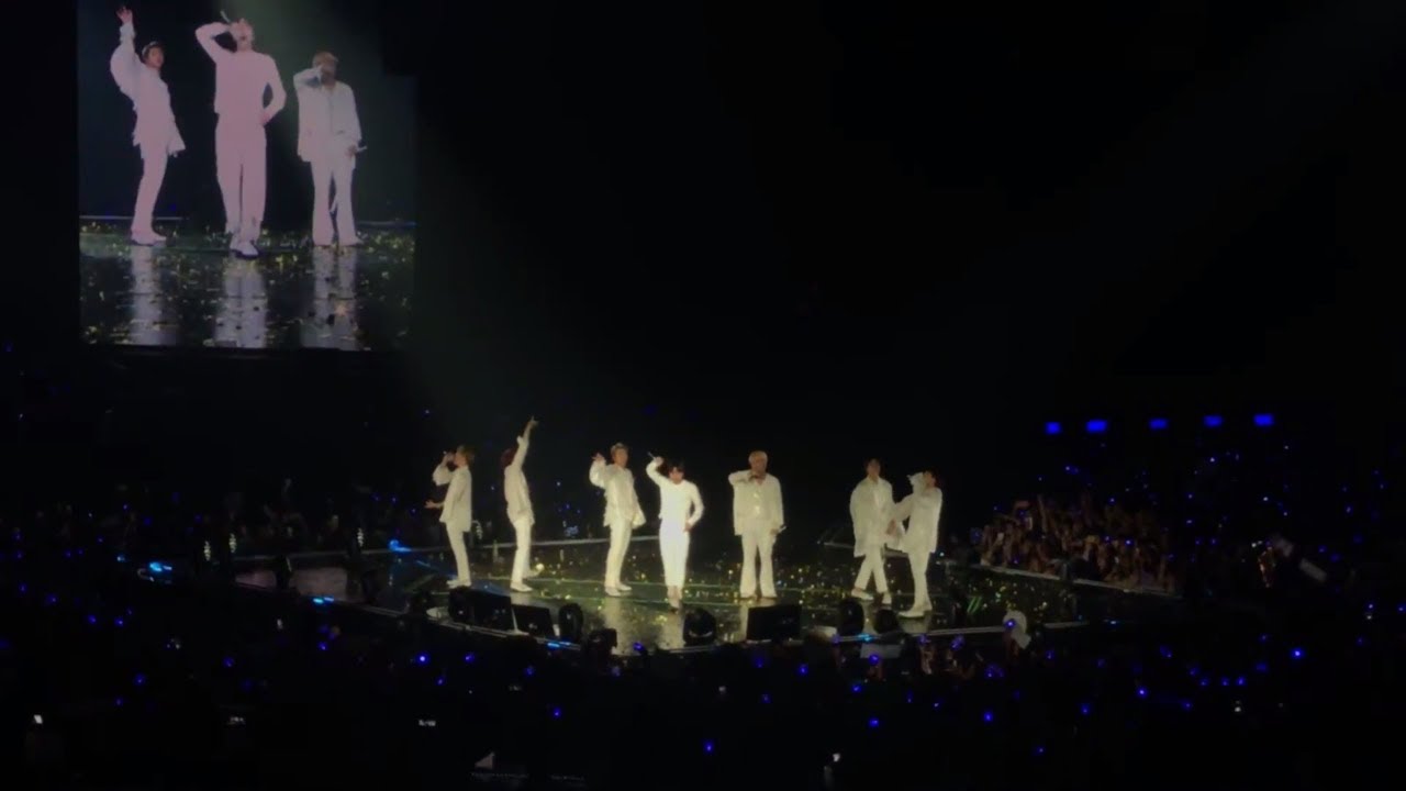 180912 BTS Love Yourself Tour in Oakland - I Need U, Run 