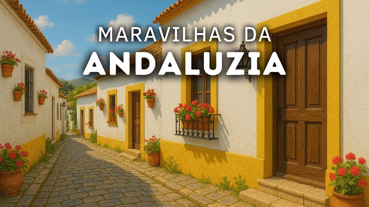 Maravilhas da Andaluzia | A Alma do Sul da Espanha | Os Lugares Mais Incríveis e Históricos | 4K