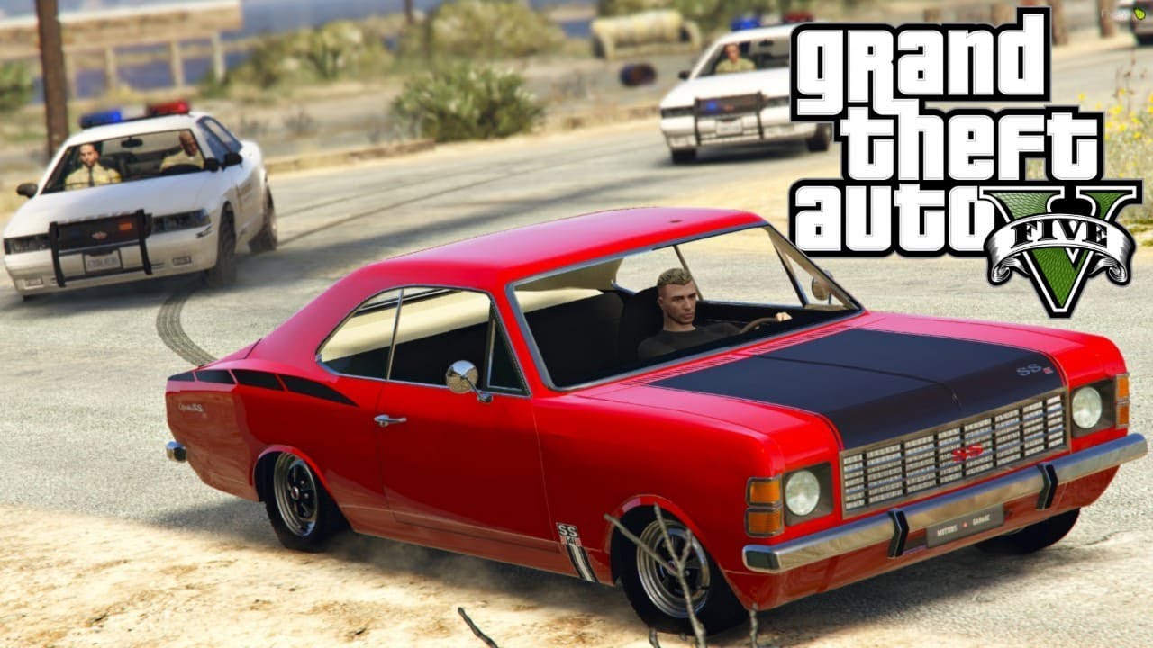 GTA V : FUGA DE CHEVROLET OPALA SS, NÃO DEU MUITO BOM! : GTA 5 MODS
