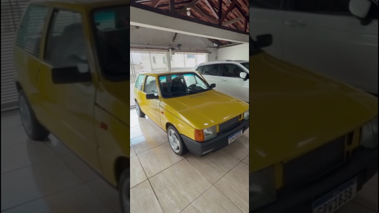 Uno turbo aquecendo o motor , projeto lindo demais sonho de consumo