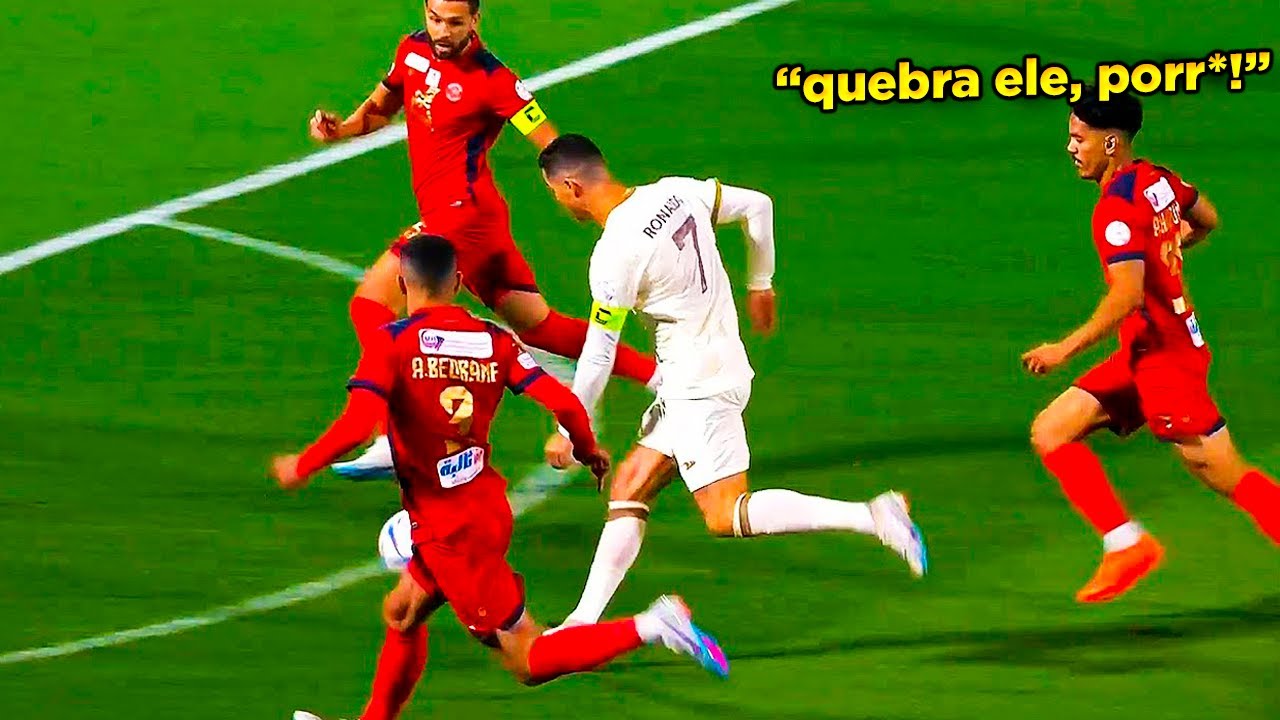CRISTIANO RONALDO NÃO SABE MAIS DRIBLAR?? OLHA O ABSURDO QUE CR7 TÁ FAZENDO NA ARÁBIA!!